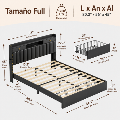 SmartBed - Cama Cajonera