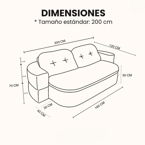 Sofá Cama Nox™