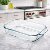 EasyCrunch™ glass tray